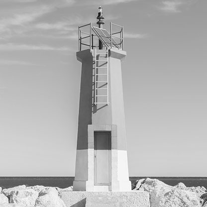 A lighthouse